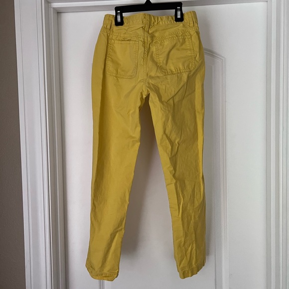 Gap yellow girls pants. Girl size 10 - Picture 2 of 9